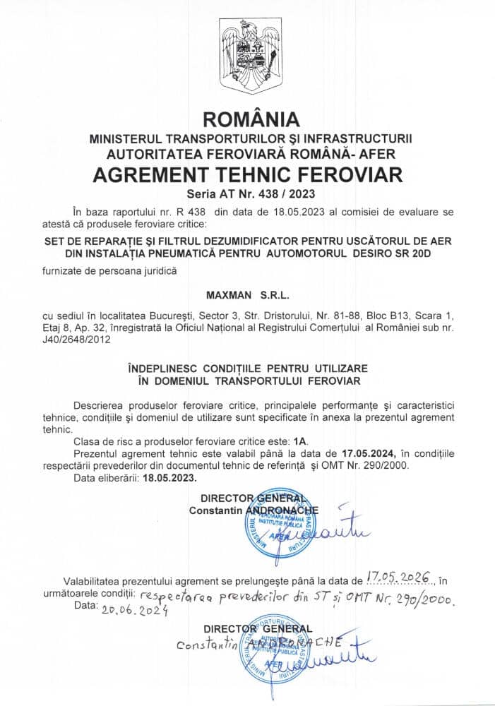 AFER technical agreement 2