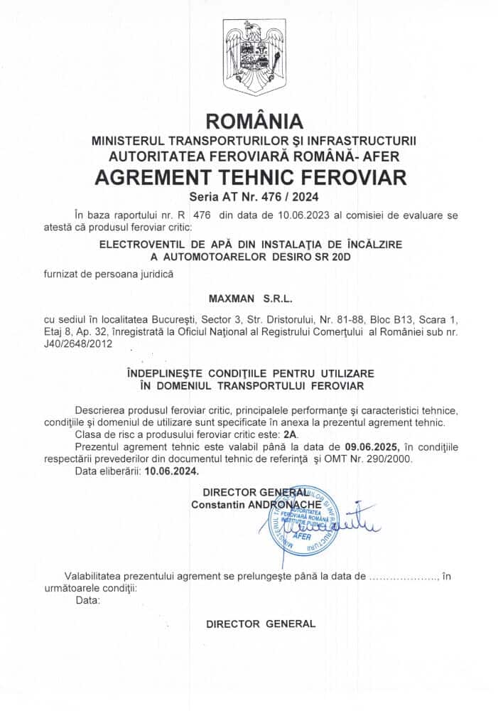 AFER technical agreement 5